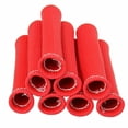 thumbnail image 3 of General Red Car 8pcs Spark Plug Wire Boots Insulation Cover Protective Film Inner Bag Protective Cover-, 3 of 4