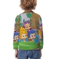 thumbnail image 3 of Characters Bubble Guppies Hoodie for Kids 3D Printed Pullover Sweatshirts Sweater Round Neck Pullover Clothing For Children Boys Girls, 3 of 4
