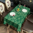 thumbnail image 3 of Rectangle Tablecloth St Patrick's Day Boho Table Cloth, Water Resistant Fabric Wrinkle Free Soft Table Covers for Dining Room Parties Holiday Dinner, Washable Tabletop Cover Kitchen 60x120 Inch, 3 of 6