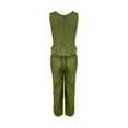 thumbnail image 5 of GILIGEGE 2 Piece Sets for Women Summer Women's Two Piece Set Cropped T Shirt & Elastic Waist Long Pants Summer Beach Vacation Outfits Lounge Tracksuits Mint Green M, 5 of 8