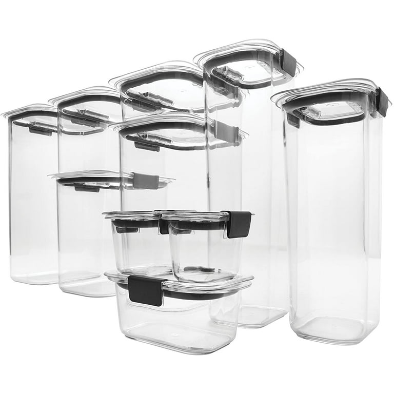 Rubbermaid Brilliance 20-Piece Food Storage Container Set 1990616 - The  Home Depot
