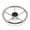No knob, variant on 316 Stainless Steel Steering Wheel With knob (Option) 25 Degree 11'' For Marine Yacht Boat Accessories