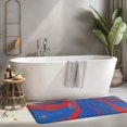 thumbnail image 2 of Blue Red Gold Marble Pattern Kitchen Rug Mat,Kitchen Runner Rugs Non Skid Washable,Decorative Kitchen Floor Mats for Kitchen,Sink,Laundry,17"x47.2", 2 of 7