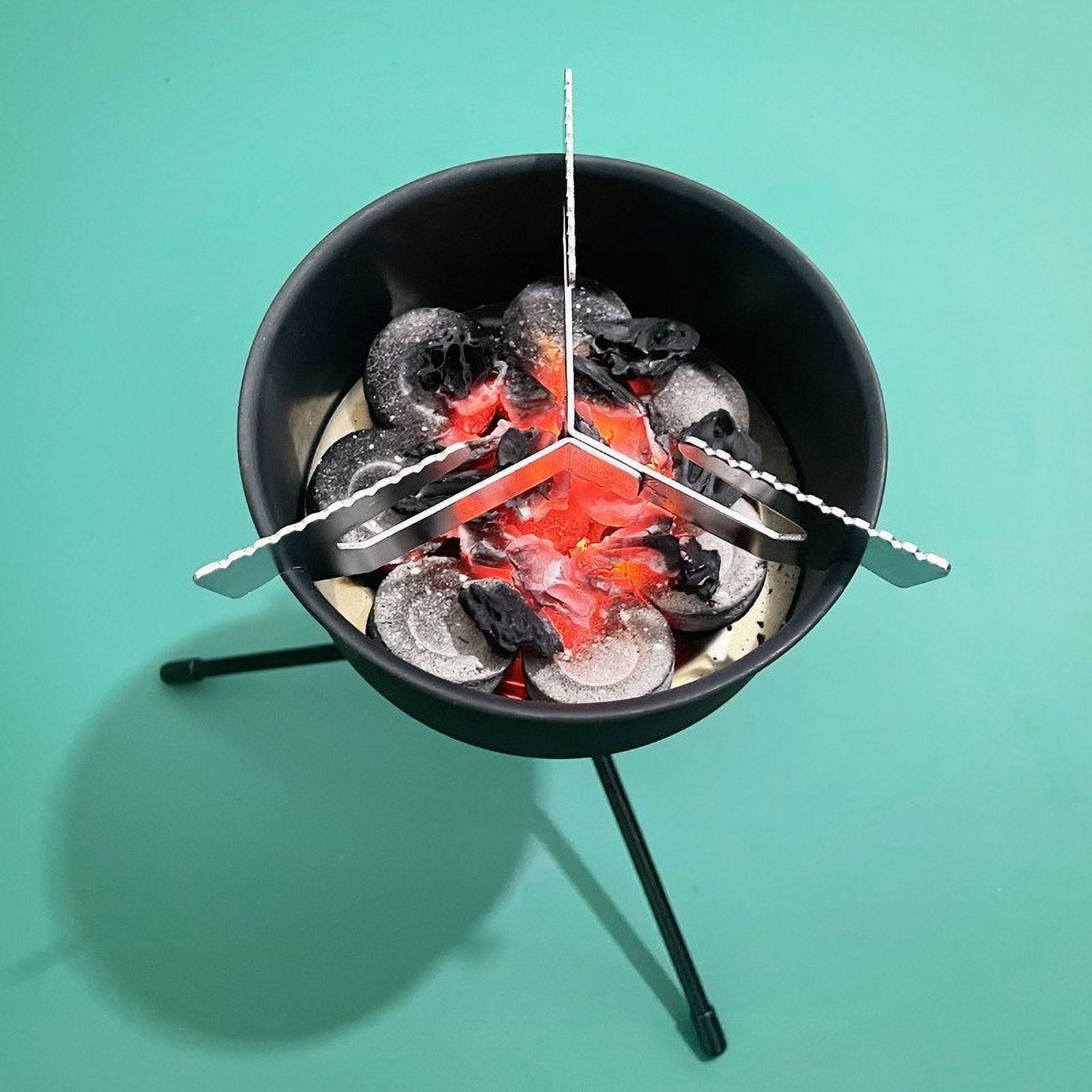 Outdoor Camping Gas Stove Carbon Furnace for Picnics and Events