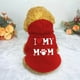 thumbnail image 5 of Pisexur Suministros para mascotas 2XL Suministros para mascotas Ropa para perros Tela polar Mamá Suéter para mascotas Ropa de peluche Primavera Otoño Invierno perros, gatperros, gatos y animales, 5 of 6