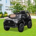 Toyota Tacoma Licensed 12V Electric Kids Ride-On Truck Car with Remote ...