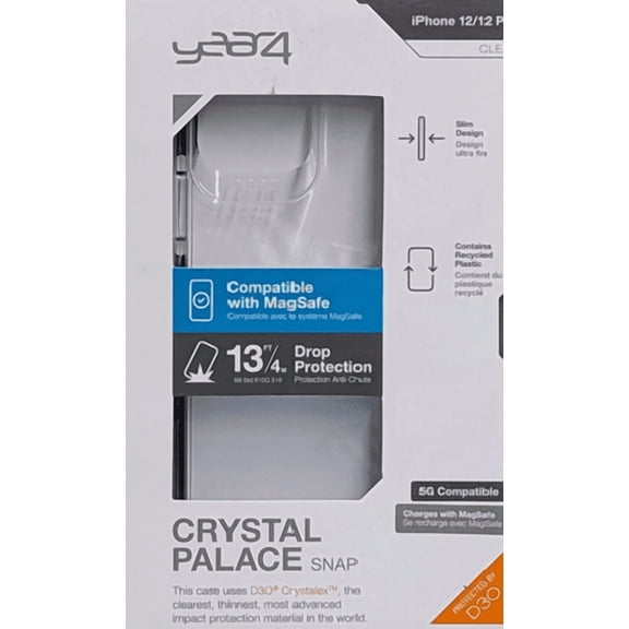 Gear4 Crystal Palace Snap Case For iPhone 12/12 Pro