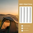 thumbnail image 3 of 6Pcs Tent Connecting Tube Tent Pole Tubes Aluminum Alloy Tent Tube Tent Pole Repair Part, 3 of 8