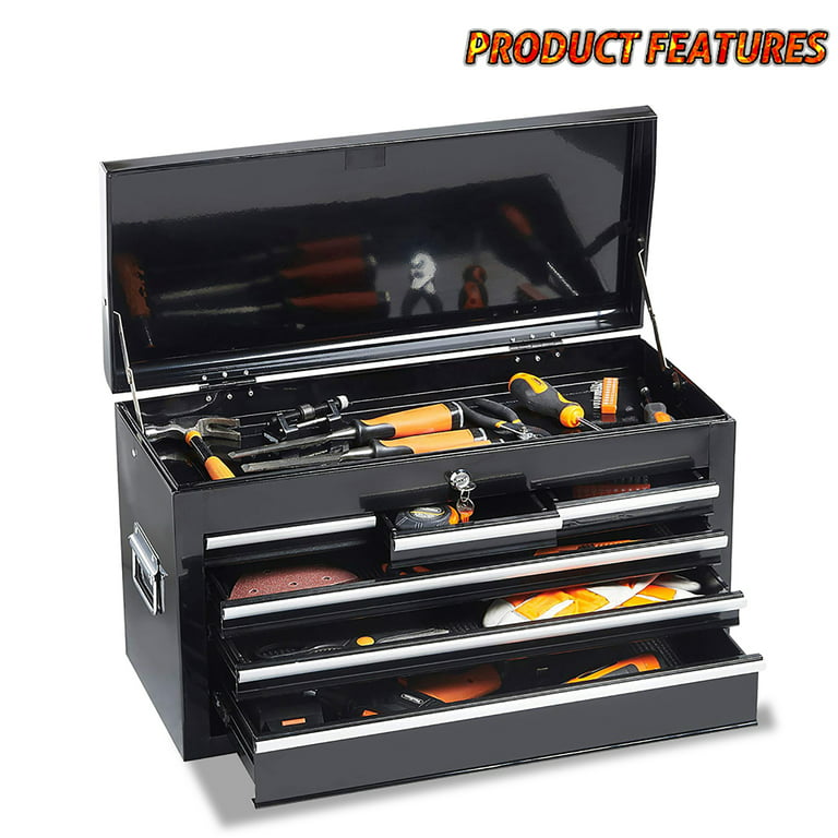 Dropship 8 Drawers Large Rolling Tool Chest With Wheels - 2 In 1 Detachable  Toolbox Cabinet With Lock - Metal Garage Workshop Organizer With Black  Drawer Liner to Sell Online at a Lower Price