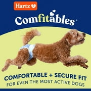 Hartz Comfitables Disposable Dog Diapers, Unisex, Medium, 32ct