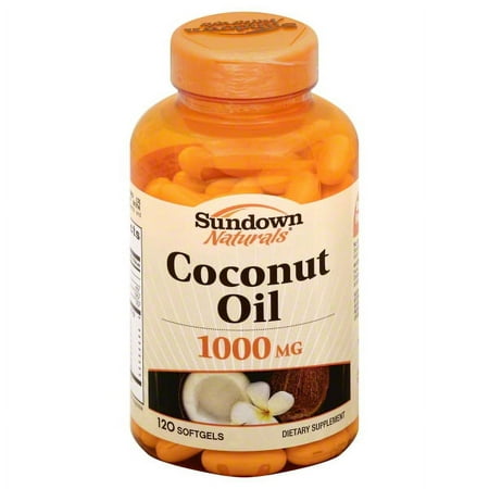 Rexall Sundown Sundown Naturals Coconut Oil, 120 ea