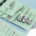 thumbnail image 2 of 16pcs Steel Nail Clippers Set Steel Manicure Set Professional Pedicure Grooming Kit, 2 of 5