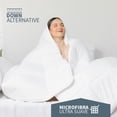 thumbnail image 4 of TESSO HOME Edredón Acolchado Extra Grande Hipoalergénico Relleno Suave de Microfibra Down Alternative Ideal para Todo el Año Uso como Edredón o para Funda Duvet IND Blanco, 4 of 5