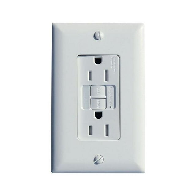 Pass & Seymour 3537412 15A 5-15R GFCI Réceptacle&44; Blanc
