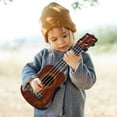 thumbnail image 5 of Azrian 3PC—9.92 Inch Kids Toys,Ukulele Guitar -4 Strings Ukulele Musical Instruments Educational Toy,Mini Guitar Toddler Toys for Boys and Girls/Brown, 5 of 6