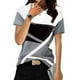 thumbnail image 2 of Moda mujer casual impresión pulóver manga corta camiseta tops blusa OAVQHLG3B Store  lin121212, 2 of 4