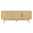 thumbnail image 6 of Jofran Olson 67" Mid-Century Modern Scandinavian Console TV Stand Storage Cabinet, 6 of 20