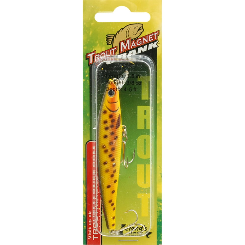 Trout 3.5" Crank Bait, Brown