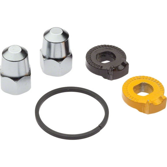 Shimano Alfine and Nexus, Rear Hub Nuts & Cog Snap Ring - Horizontal Dropouts