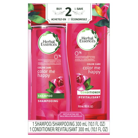 Herbal Essences Color Me Happy Shampoo and Conditioner Dual Pack, 20.2 fl (Best Drugstore Shampoo And Conditioner For Hair Growth)