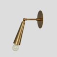 thumbnail image 3 of Wall Lamp One Light Articulated Sconce Mid-Century Modern Stilnovo Style Brass Wall sconce, 3 of 4