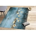 thumbnail image 2 of Flower Rug, Daisy Flower In Glass Bottles Rugs, Daisy Lover Gift Rugs, Stair Rugs, Daisy Lover Gift Rug, Anti-Slip Carpet Rug, Blue Rug, 5.2'x7.5' - 160x230 cm, 2 of 8