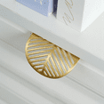 thumbnail image 3 of Brass Medicine Cabinet Hollow Handle New Chinese Door 8874-32, 3 of 4
