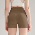 thumbnail image 5 of Byworldtasic Women's Biker Shorts Workout Gym Shorts Craze High Waist Tummy Control Running Yoga Shorts, 5 of 5