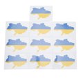 thumbnail image 1 of Pegatinas Para Coche, 10 Uds., Autoadhesivo, Impermeable, Material De PVC, Bandera De Ucrania, Pegatina Para Camión, Barco, Coche, Pared ANGGREK Mapa, 1 of 8
