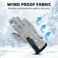 thumbnail image 3 of Bodychum Winter Sports Gloves for Men Driving Windproof Waterproof Thermal Touch Screen Mittens for Women, Valentines Day Gifts for Him, 3 of 9