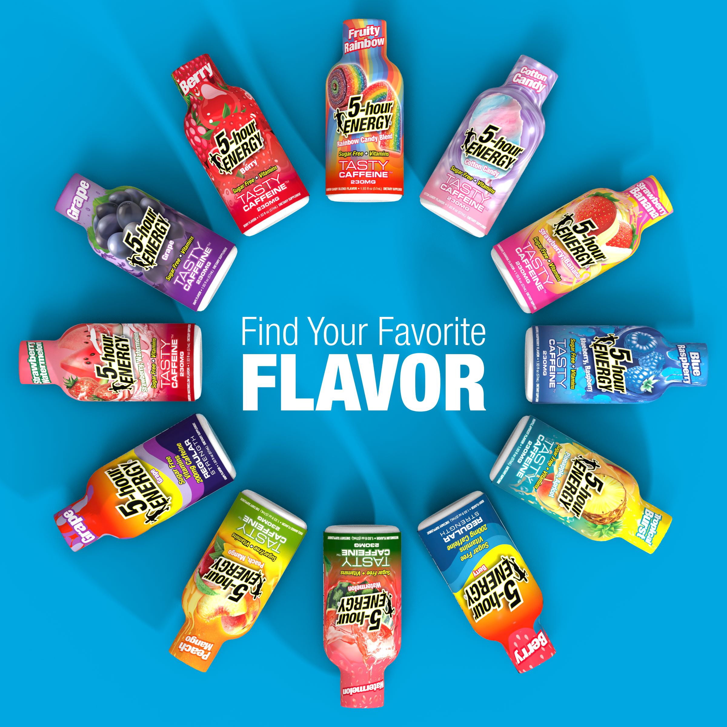 5-hour ENERGY Shot, Firework Freeze Flavor, 15 Count