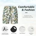thumbnail image 5 of Fotbe Funny Chicken Men’s Swim Trunks Quick Dry Swim Shorts Board Shorts with Mesh Lining-3X-Large, 5 of 9
