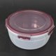 thumbnail image 5 of Recipiente redondo Plástico Soledad Caja de Comida Suministro de Hogar Oficina 2200ml, 5 of 10