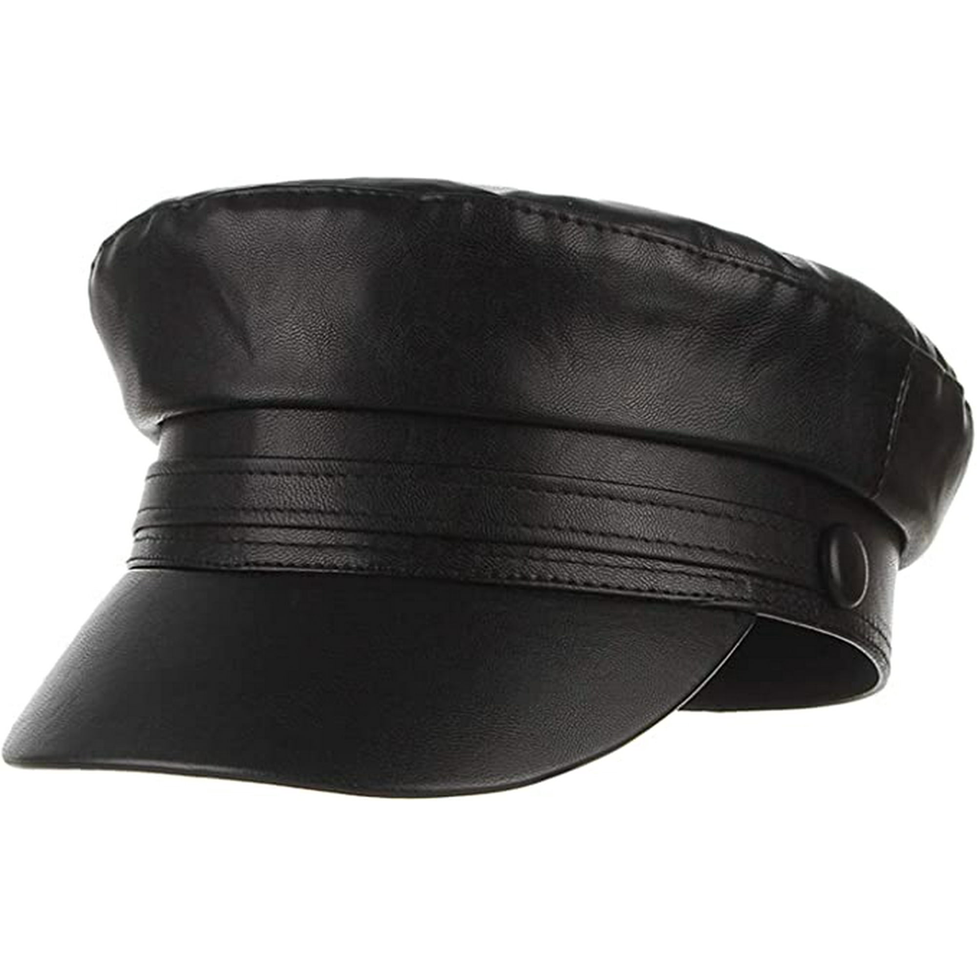 Leather fiddler hat hotsell
