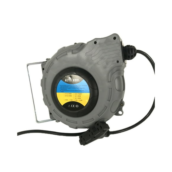 Portable Automatic Electrical Extension Drum Standard Rubber Cable Hose Reels Winder