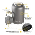 thumbnail image 4 of RTIC One Gallon Ceramic Lined Insulated Outback Water Bottle Jug, Leak Proof, Graphite, 4 of 9