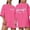 Hot Pink, variant on Graphic Tees for Women Casual Loose Letter Print Crew Neck Short Sleeve T Shirt Top for Everyday Comfort and Style Pink S