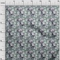 thumbnail image 3 of oneOone Silk Tabby Dusty Teal Green Fabric Asian Chinese Floral Sewing Material Print Fabric By The Yard 42 Inch Wide, 3 of 4
