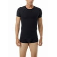 thumbnail image 1 of Underworks Mens Cotton Spandex Crew Neck T-Shirt Short Sleeves, 1 of 5