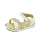 thumbnail image 3 of Sandalias Blancas para Niñas Ninos Casual Antiderrapante blanco 21, 3 of 6