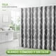 thumbnail image 3 of Cortinas para Baño SEASKY 180X180CM Impermeable Antihongos Antibacteriano Gris, 3 of 3