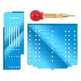 thumbnail image 1 of King&Charles Cabinet Hardware Template Cabinet Handle Template Tool - Cabinet Pull/Knob Template for Cabinet Hardware Cabinet Template for Handles and Pulls with Center Punch., 1 of 4