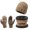 Khaki, variant on Autumn And Winter Warm Fashion Neck Scarf Glove Set Thickened Cycling Ear Surround Woolen Hat Hat Gloves Hat Gloves Scarf Set Scarf Hat Set Women Gloves Scarf Set Women Scarf Hat Gloves Organizer