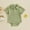 Green, variant on LWFFDAW Infant Baby Boys Girls Short Sleeve Onesies Button Up Collared One Piece Sleepwear Solid Romper Jumpsuit Summer Soft Bodysuit Clothes