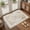Beige/Brown, variant on UERMEI 3x5 Washable Area Rugs for Living Room, Modern Vintage Printed Rug, Vacuum-Friendly, Non Slip Indoor Rug for Bedroom Dining Room Home Decor Carpet, Black