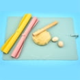 thumbnail image 5 of Extra Large Silicone Pastry Mat - Non Slip Non Stick Baking, 23.6x15.7in Counter Protector - Double Thickness, Heat Resistant Kitchen Accessory, Green, 5 of 7