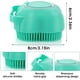 thumbnail image 4 of Cepillo de baño para perros y gatos amarillo, cepillo de silicona para el cuidado, cepillo de masaje para cachorros, cepillo de limpieza de cerdas, dispensador de champú suave, 4 of 5