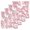 Pink, variant on Spring Peach Flowers Kitchen Dish Towels for Drying Dishes Set of 4, Pink Botanical Floral Leaves Branch Waffle Weave Microfiber Hand Tea Bathroom Towels Quick Dry & Absorbent Towel 15.7x23.6