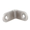 thumbnail image 4 of 12 piezas 30x30 mm junta de soporte de esquina de metal soporte de ángulo recto plateado, 4 of 5