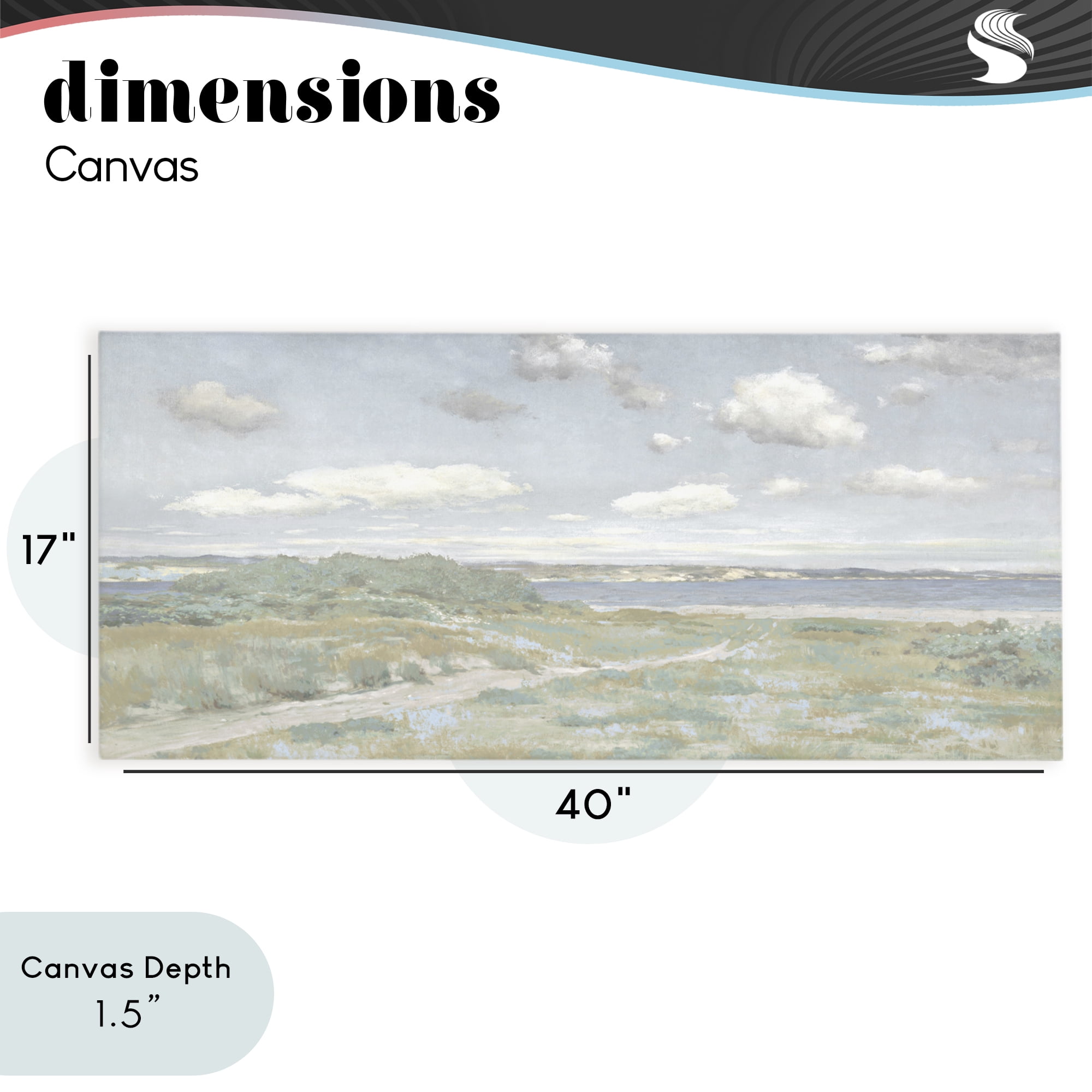 Stupell Industries Path To The Water Canvas Wall Art, design by Christy McKee